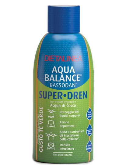 DietaLinea Aqua Balance Rassodan Super dren Gusto Tè verde 500 ml