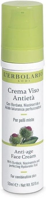 Erbolario - Crema Viso Antietà - Bardana - 50 ml
