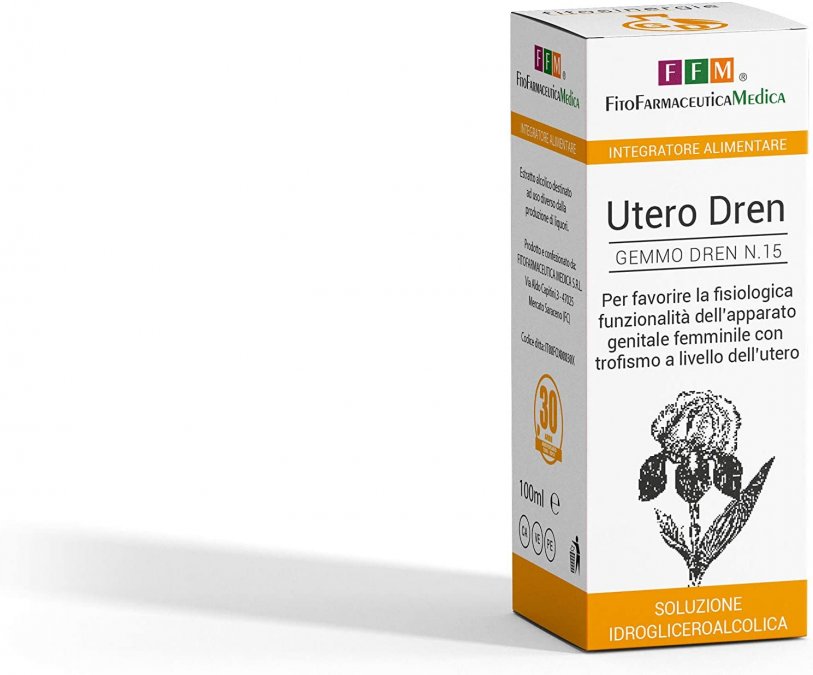 Fitofarmaceutica Uterodren Gocce - Flacone da 100 ml