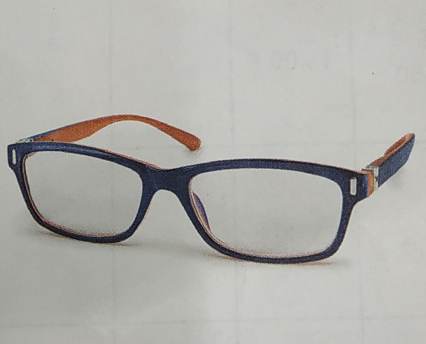 Occhiale Style blu arancio +1,00