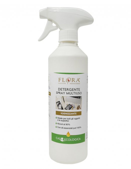 Flora Detergente Spray Multiuso Igienizzante 500 ml