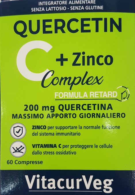 Quercitin C + zinco complex 60 compresse