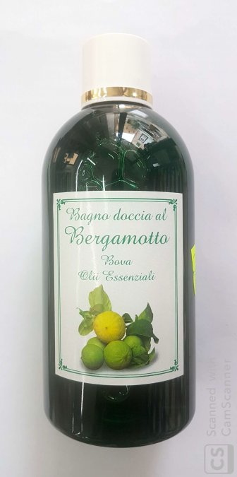 Bergamotto bagnodoccia con oli essenziali 500 ml