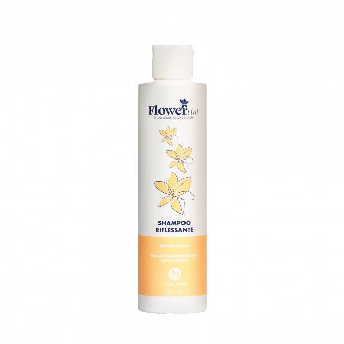 FlowerTint Shampoo Riflessante Biondo Dorato 200 ml