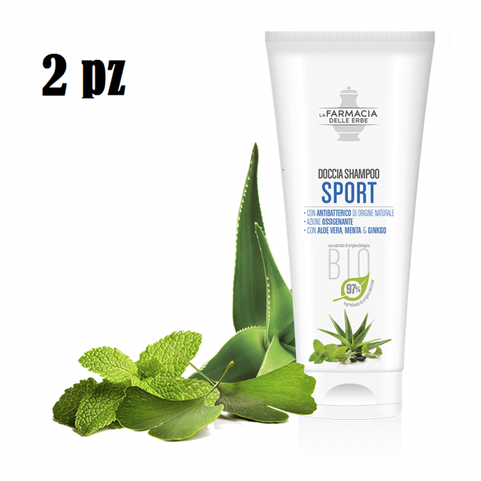 Sport Shampoo Doccia 2 pz da 200 ml